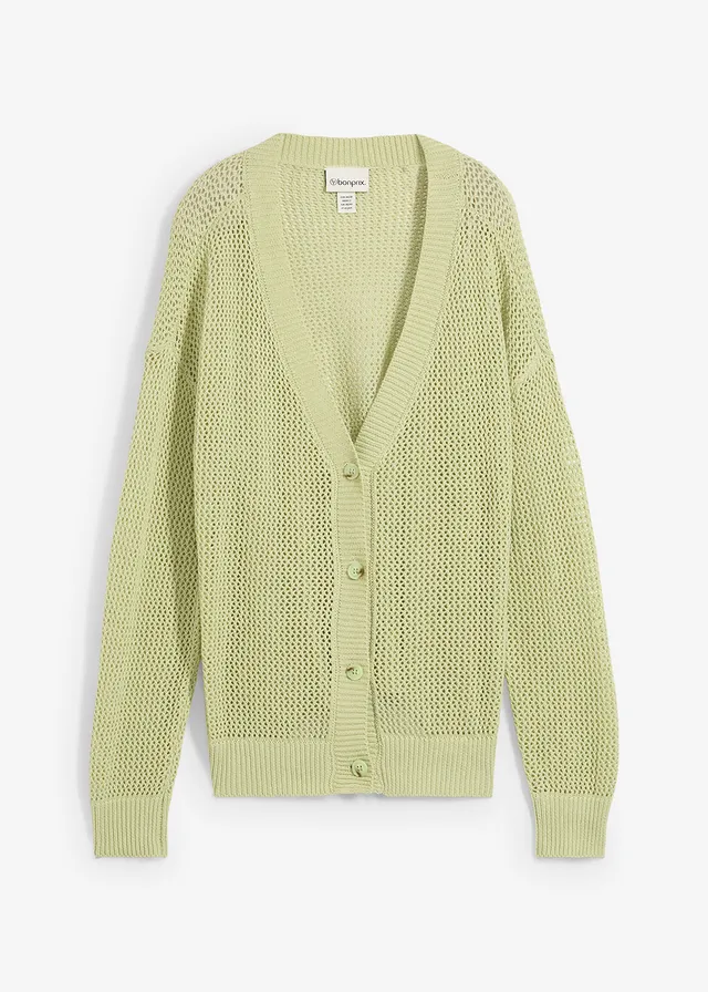 Gilet en maille ajourée