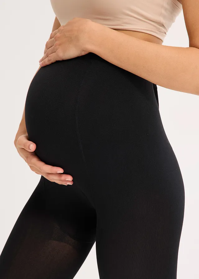 Collant de grossesse chaud 140D, Couleur: noir