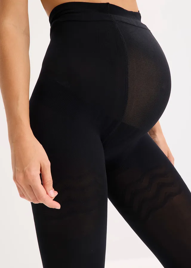 Collant de grossesse 90D, Couleur: noir
