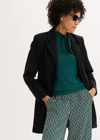 Palton tip sacou • negru • magazin bonprix