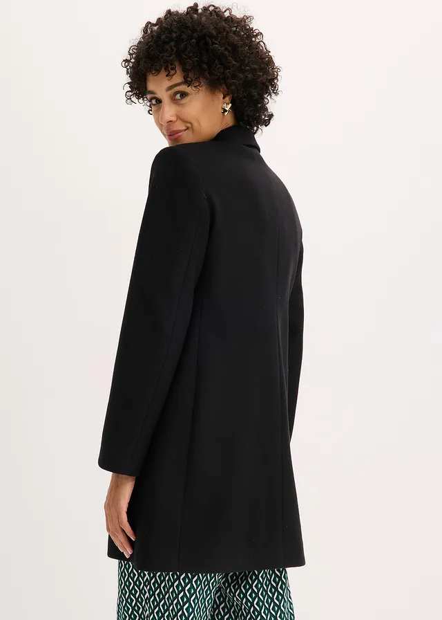 Palton tip sacou • negru • magazin bonprix