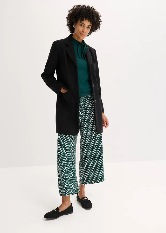 Palton tip sacou • negru • magazin bonprix