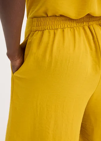 Šortky bez zapínání • okrově zlatá • bonprix obchod