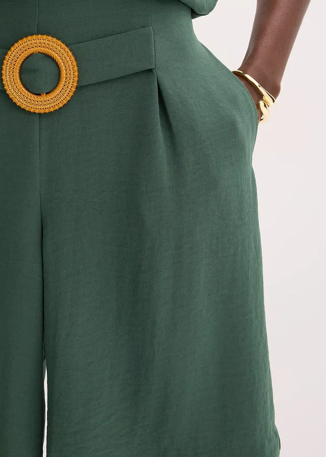 Short à taille élastiquée • vert feuille • product-page.page-title-suffix