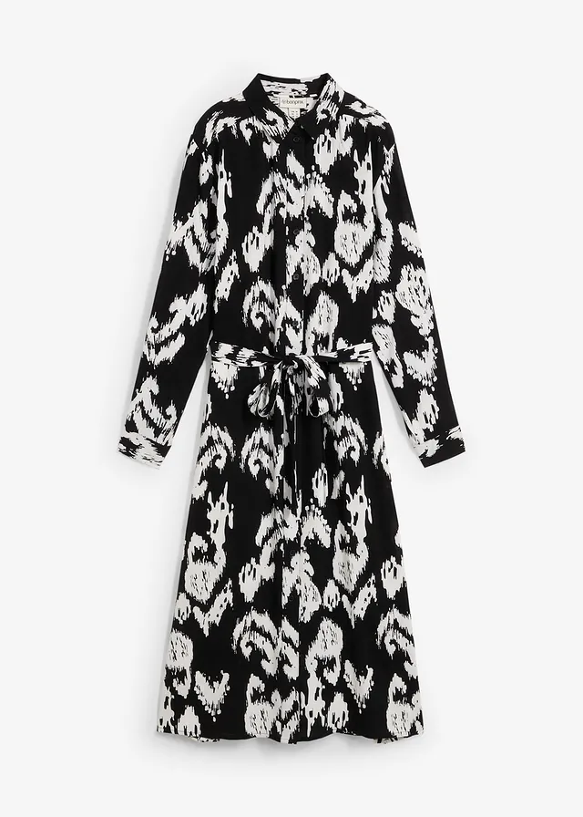 Rochie-bluză din viscoză fluidă