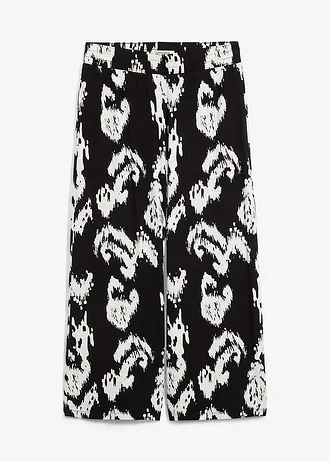 Žerzejové kalhoty z viskózové směsi