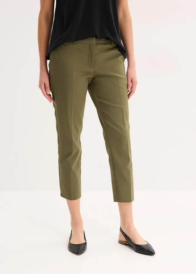 Pantalon 7/8 habillé • olive foncé • product-page.page-title-suffix