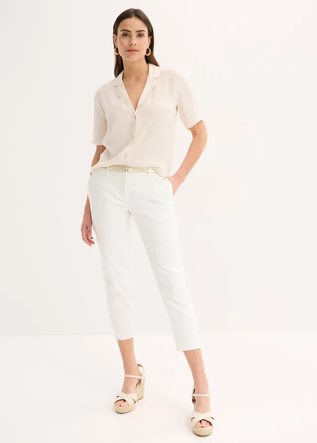 Pantalon 7/8 habillé • écru • product-page.page-title-suffix