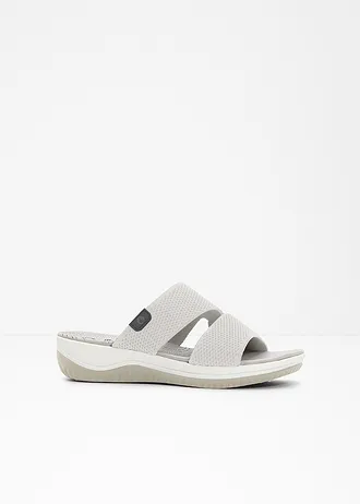 Mules compensées Jana largeur confort • gris clair • Boutique bonprix