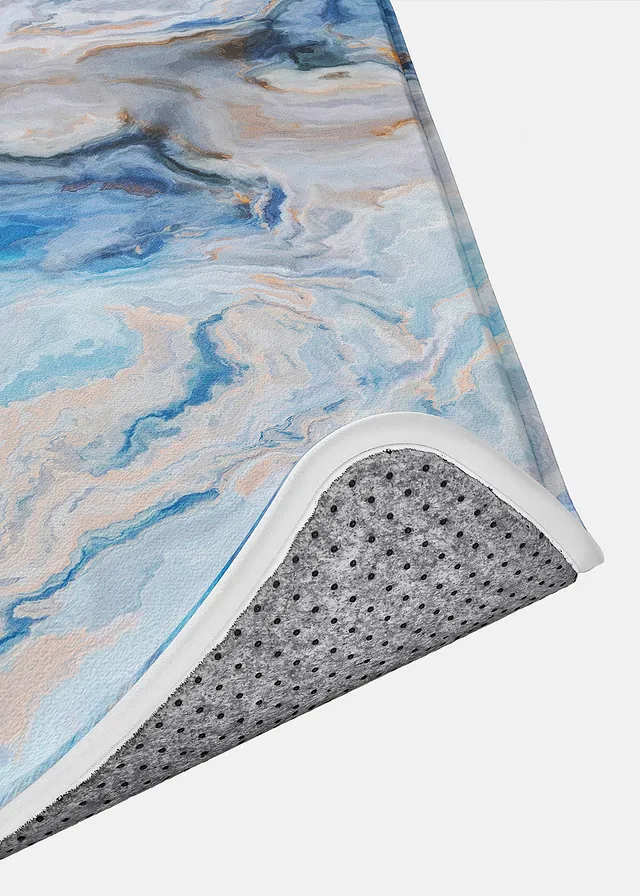 Tapis de bain avec mousse à mémoire de forme • bleu • product-page.page-title-suffix