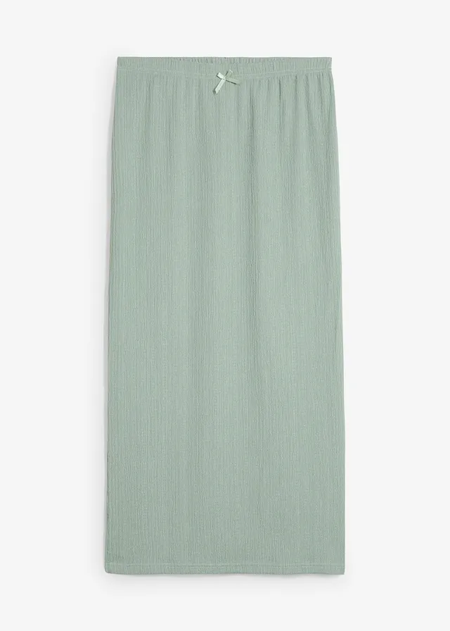Maxi sukňa z ľahkého krepu