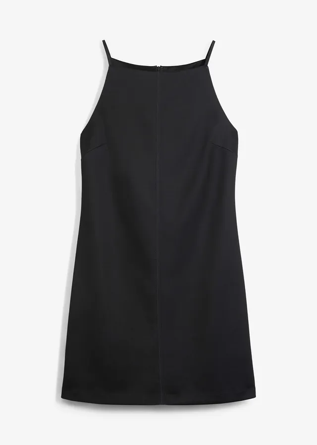 Rochie mini din material scuba fluid