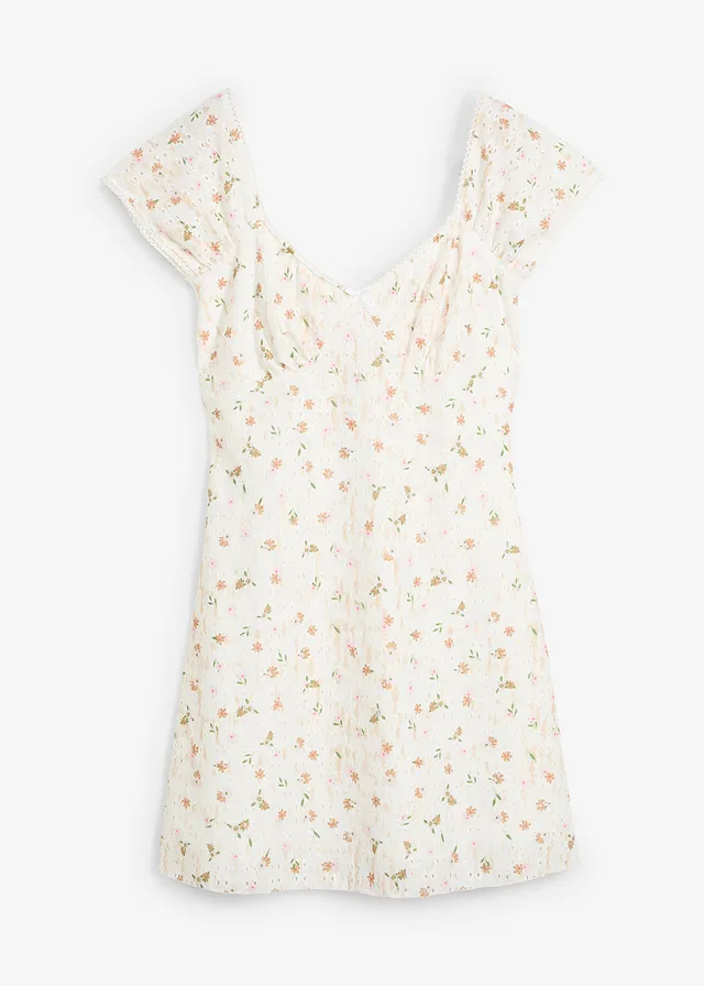 Rochie cu dantelă cu imprimeu floral