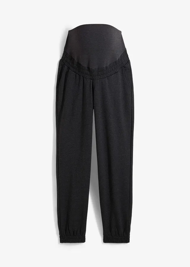 Pantaloni sport de gravide cu talie comodă