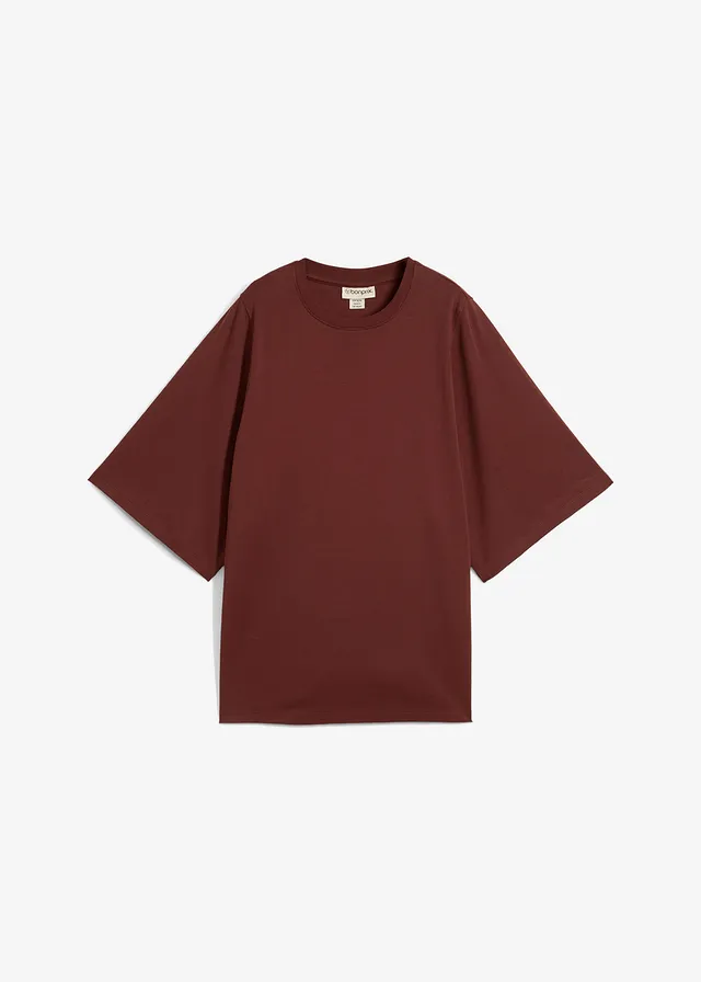 Oversized shirt van biologisch katoen