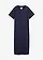 Žerzejové šaty z čisté organické bavlny, barva: tmavě modrá