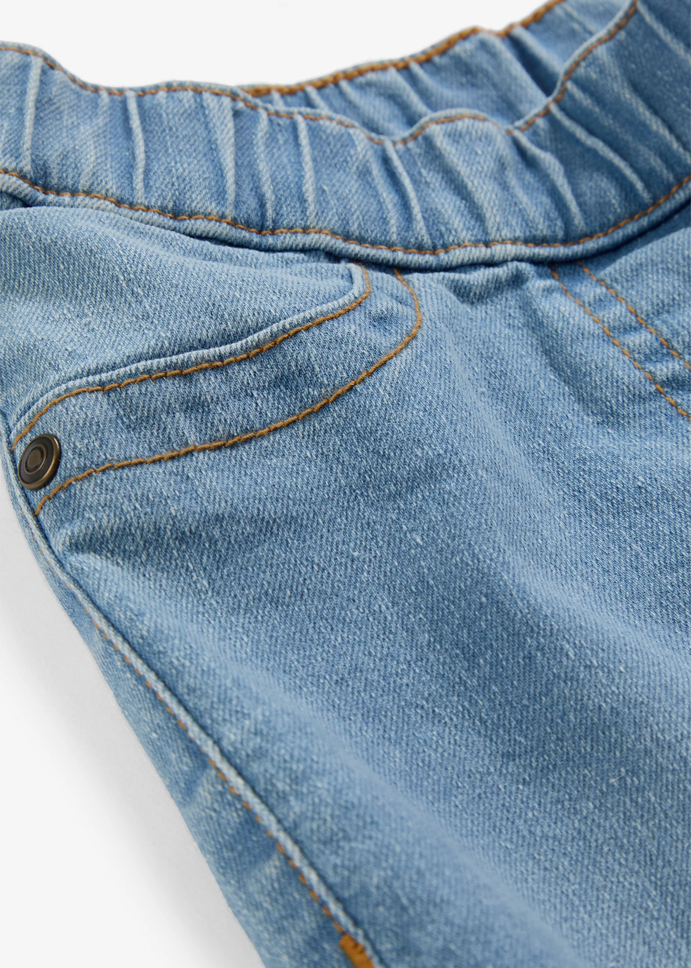 Džínsy bootcut, Mid Waist, s pohodlným pásom • ľadovo modrá denim • obchod bonprix