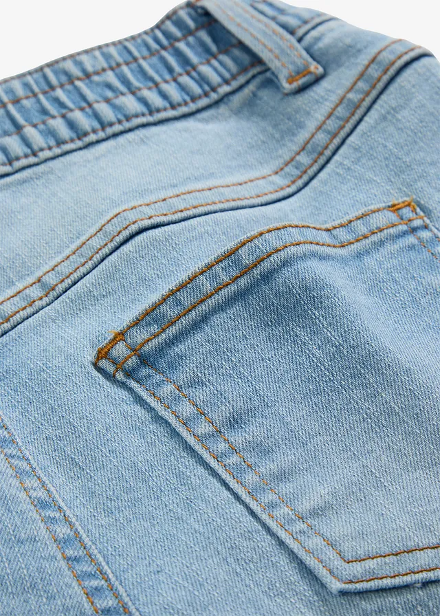Lot de 2 jeans extensibles, taille mi haute • bleu foncé denim/bleu clair denim • product-page.page-title-suffix