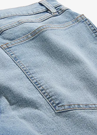 Džíny Wide Leg, High Waist • světle modrý denim used • bonprix obchod