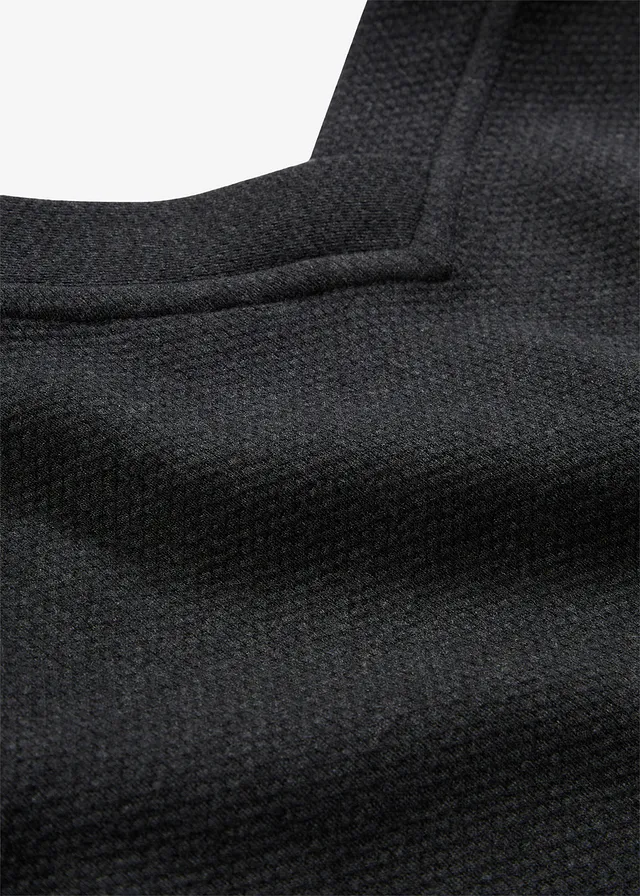 Gilet long en sweat doux • anthracite chiné • product-page.page-title-suffix
