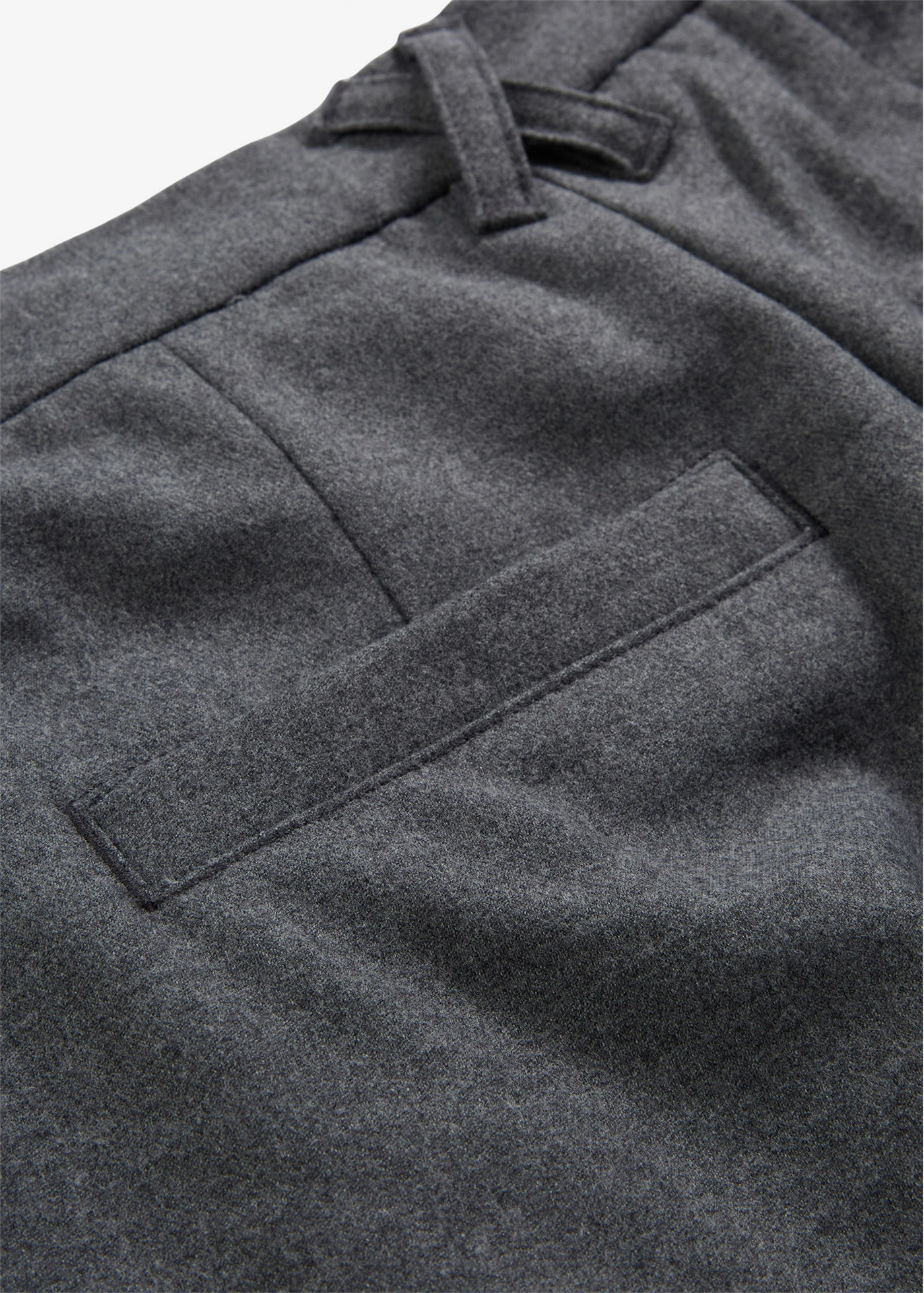 Kalhoty se záhyby v pase • antracitový melír • bonprix obchod