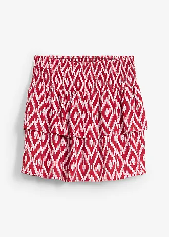 Minisukně ze splývavé viskózy