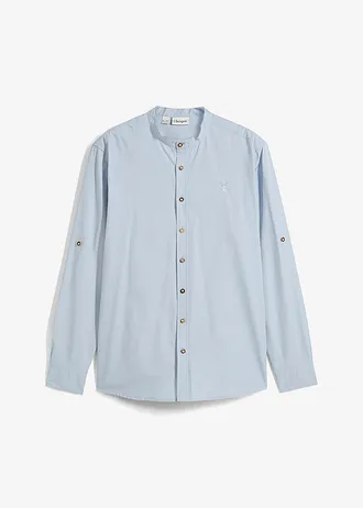 Krojová košile se založenými rukávy