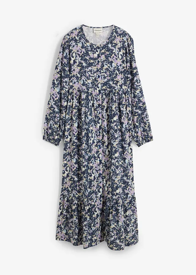 Blousejurk van soepele viscose