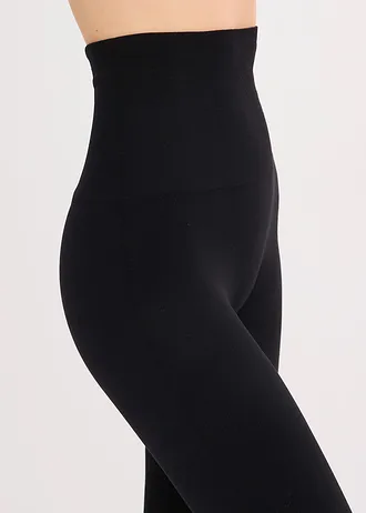 Colanți seamless, cu efect de modelare • negru • magazin bonprix