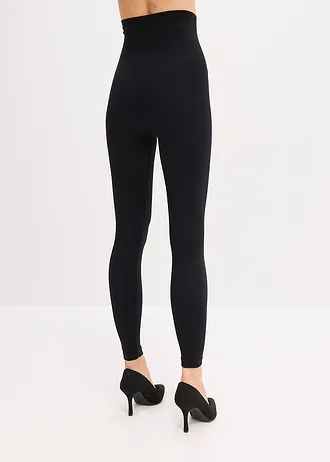 Colanți seamless, cu efect de modelare • negru • magazin bonprix