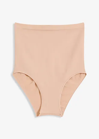Medium corrigerende slip, high waist, Kleur: mat beige