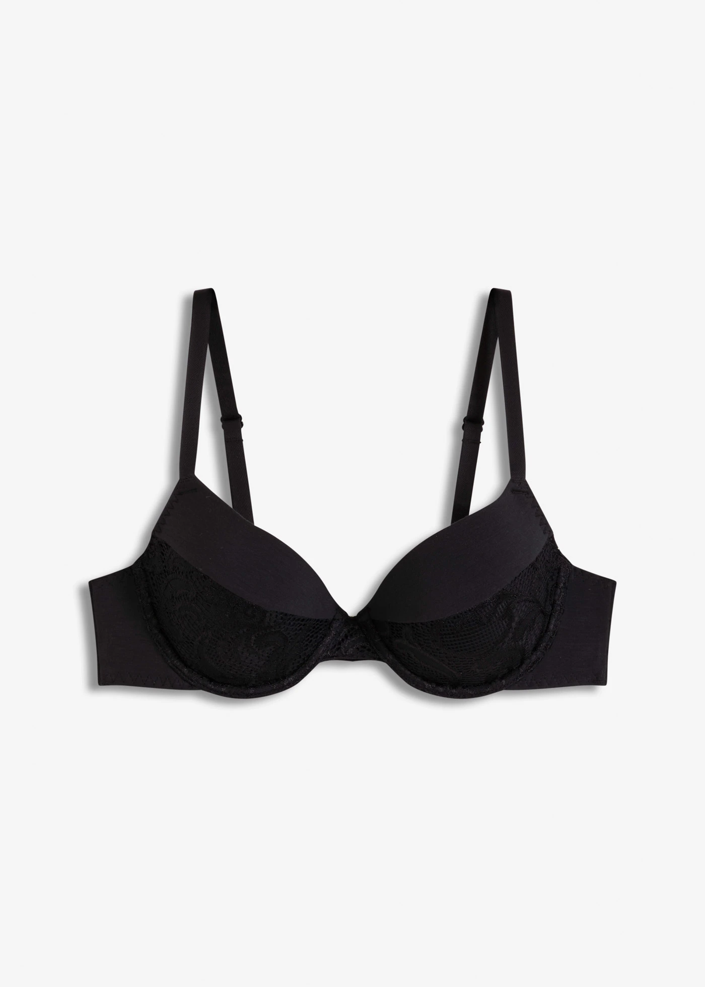 Vyztužená podprsenka z měkkého modalu • černá • bonprix obchod