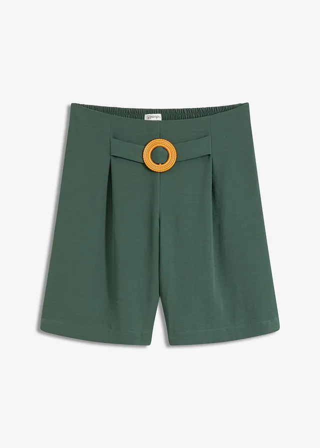Short à taille élastiquée