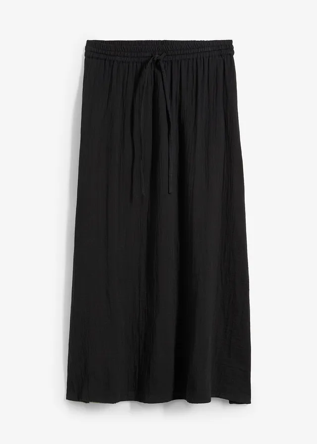 Fustă maxi din muselină