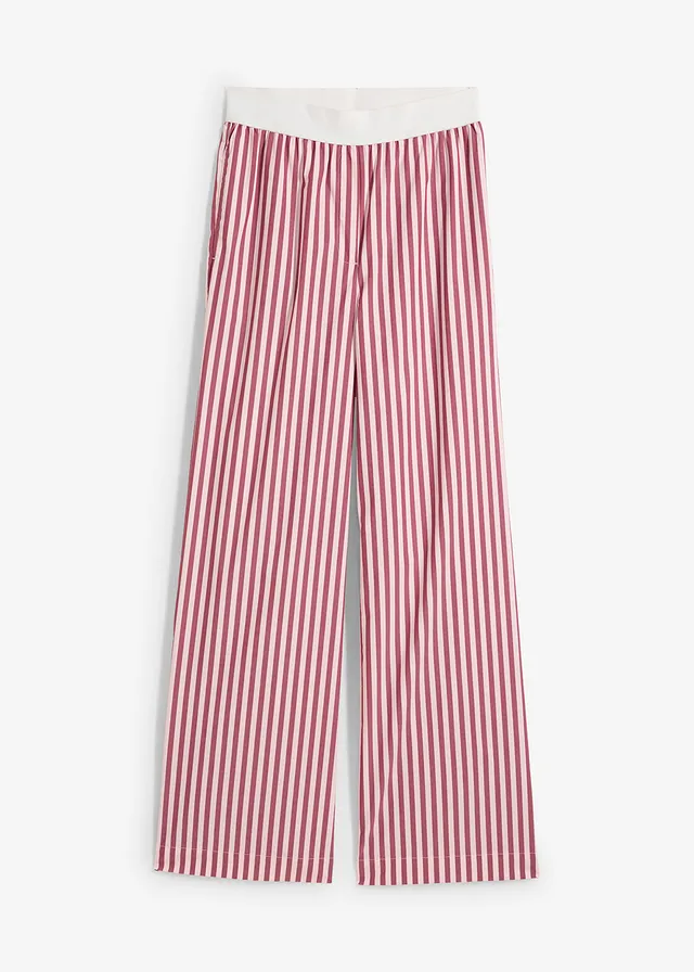 Palazzo nohavice z popelínu