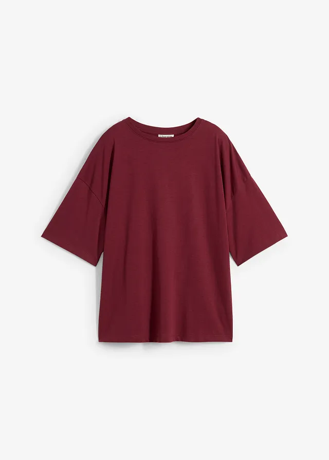 Bluză tricou lejer din material cu bumbac