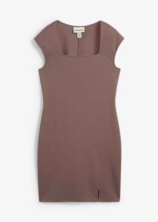 Mini šaty s rozparkom