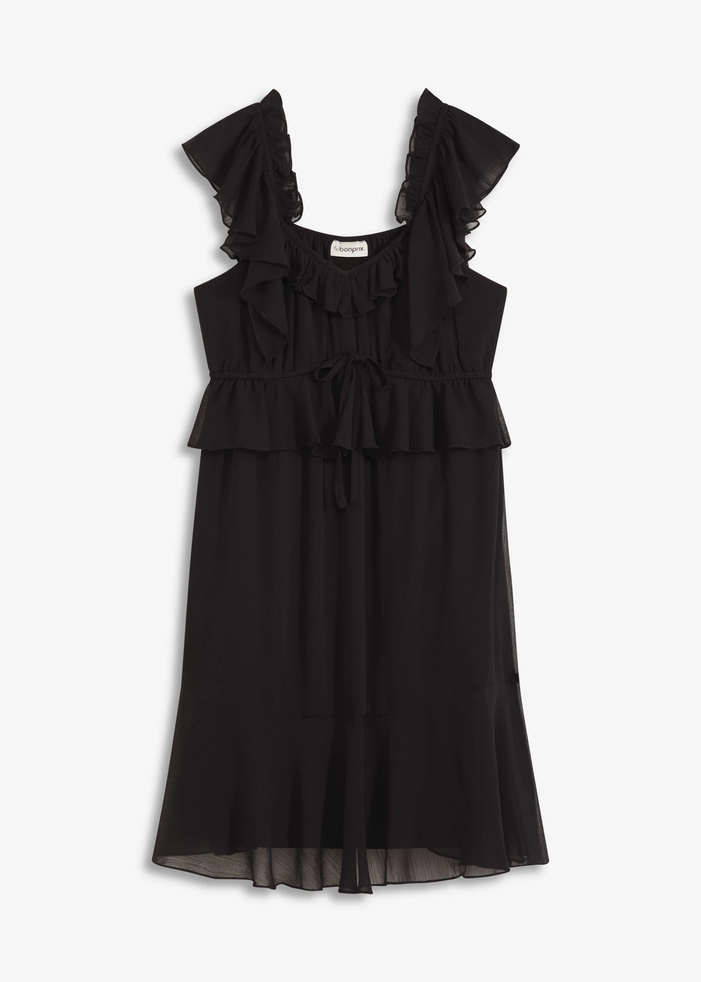 Sifon ruha A-fazonban • fekete • bonprix áruház