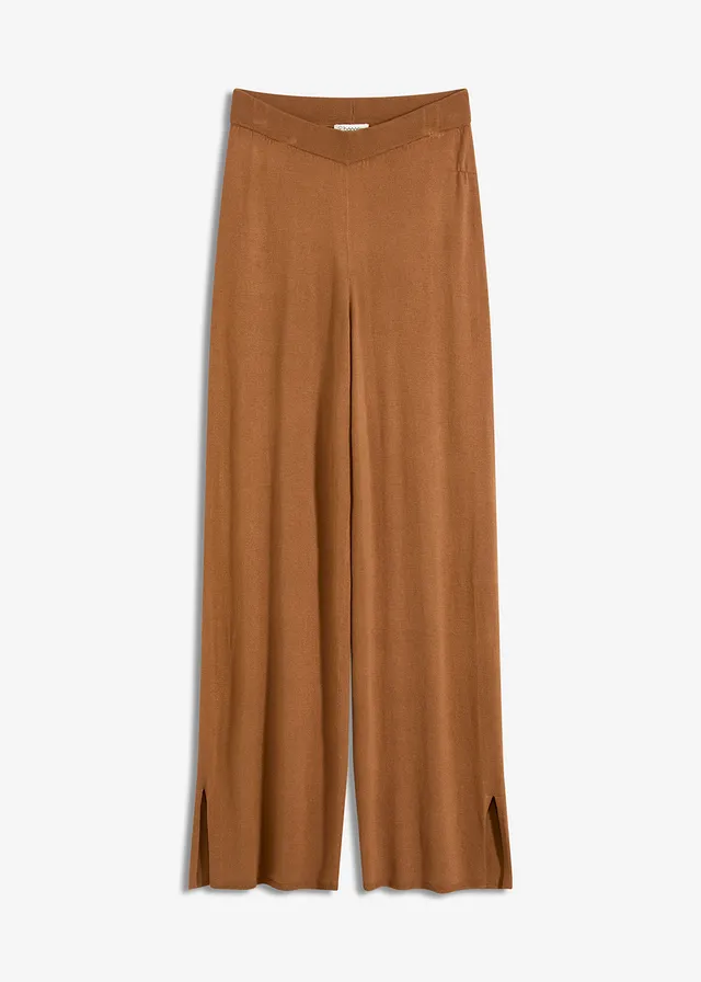 Pantaloni din tricot fin