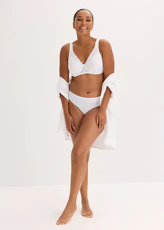 Kalhotky s jemnou krajkou, barva: bílá