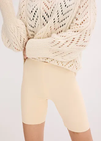 Cycliste anti-frottement en matière rafraîchissante • beige • Boutique bonprix