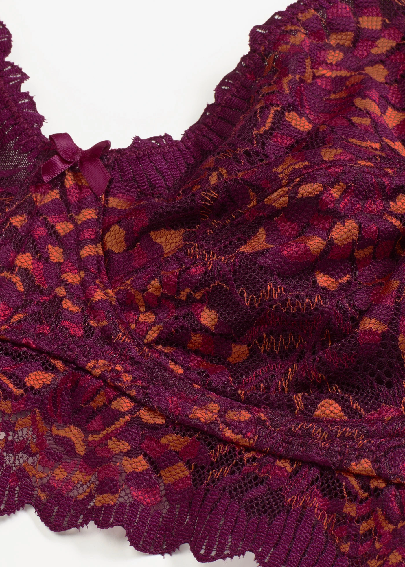 Zmenšovací podprsenka z jemné krajky • bobulovo-pink-oranžová • bonprix obchod