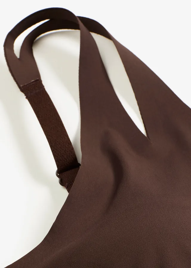Gewatteerde Feel Comfort seamless bralette • donkerbruin • product-page.page-title-suffix