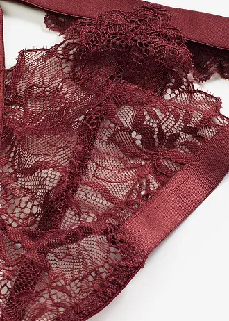 Kalhotky tanga • burgundská červená • bonprix obchod