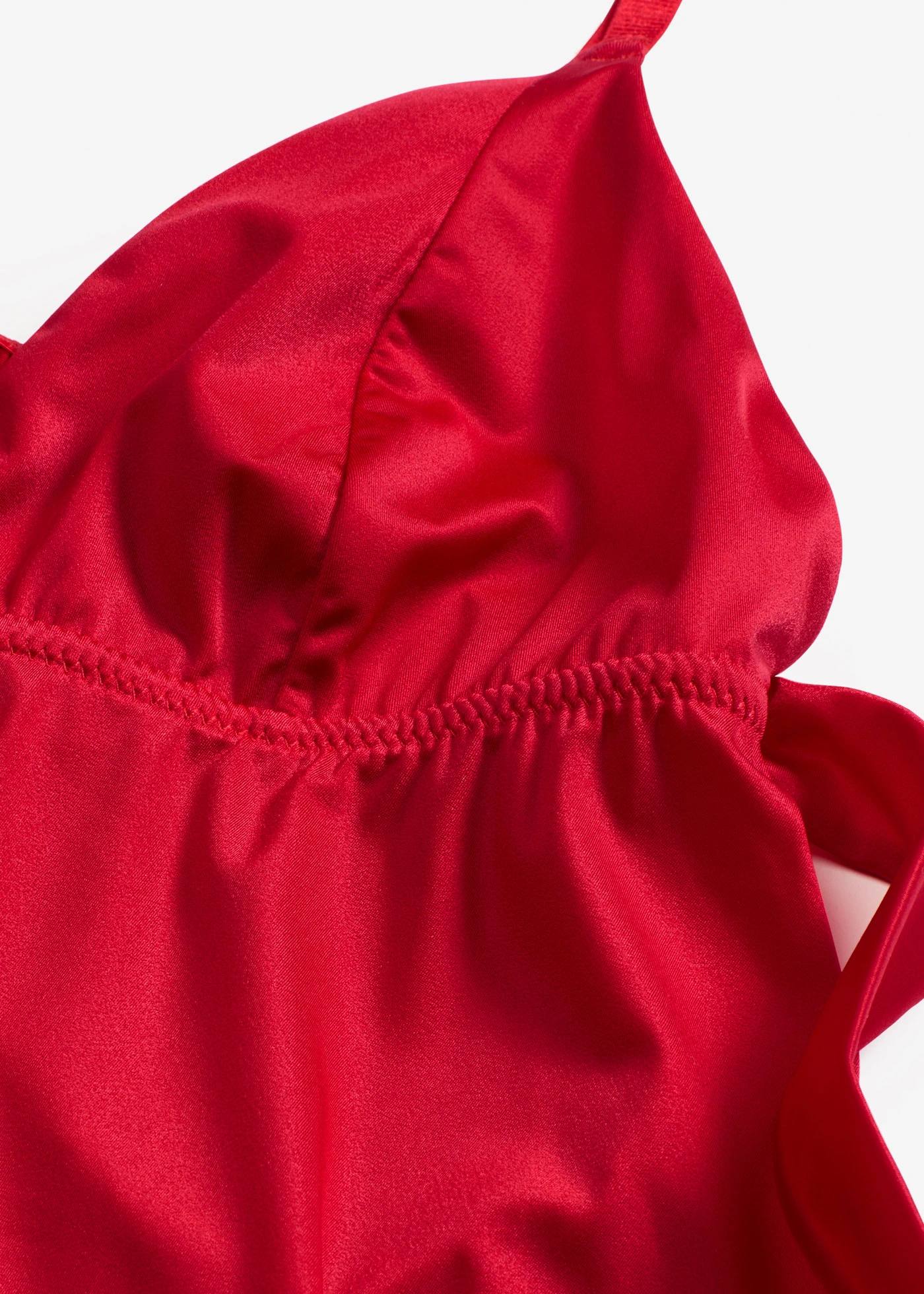 Babydoll a kalhotky (2dílná souprava) • sytě červená • bonprix obchod