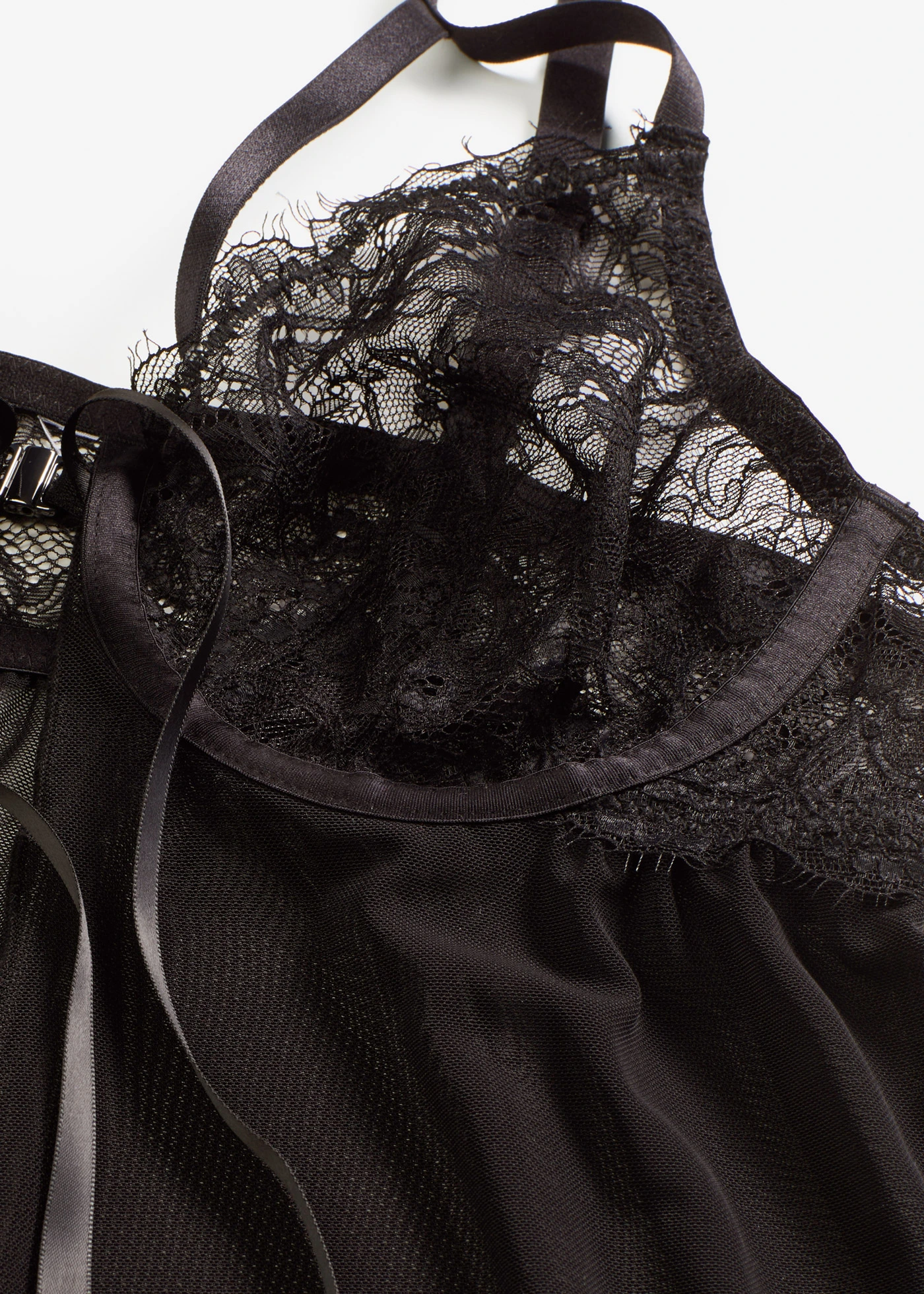 Babydoll + string (2-dlg. set) • zwart • bonprix online shop