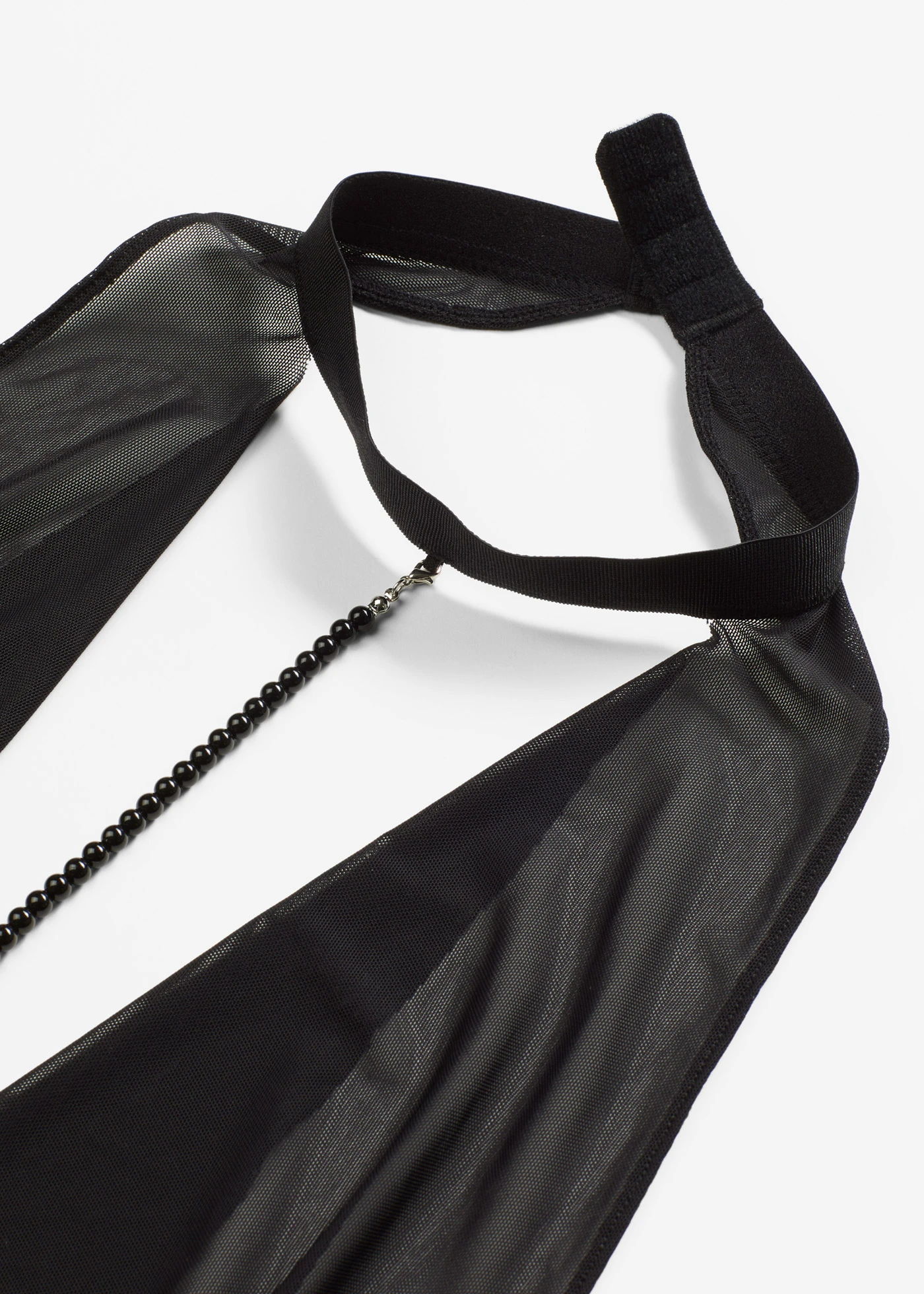 Stringbody ouvert in wetlook • zwart • bonprix online shop