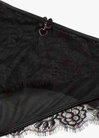 Vysoké kalhotky string ouvert • černá • bonprix obchod