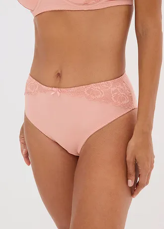 Maxikalhotky s jemnou krajkou • antická růžová • bonprix obchod