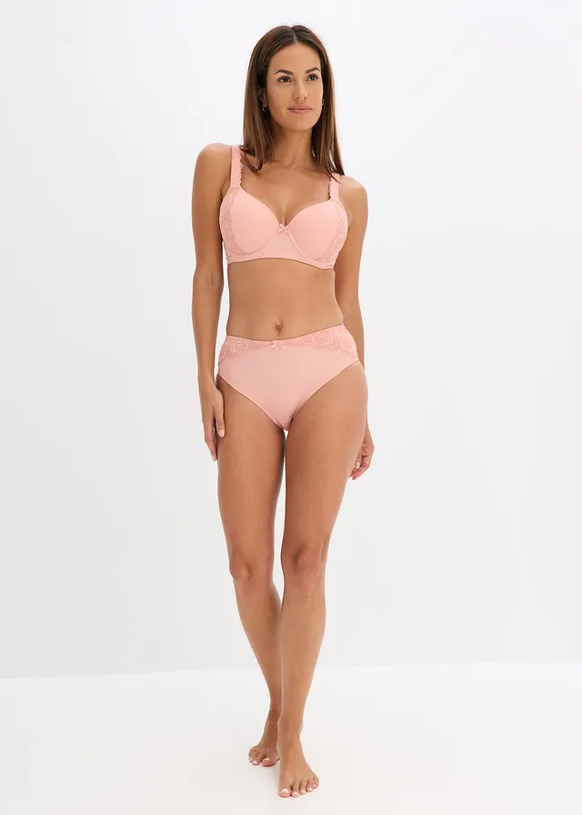 Slip Maxi avec dentelle • vieux rose • product-page.page-title-suffix